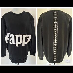 KAPPA Sportswear Unisex Womens Mens Big Boys Girls Logo Jumper Sweatshirt Sz XXL